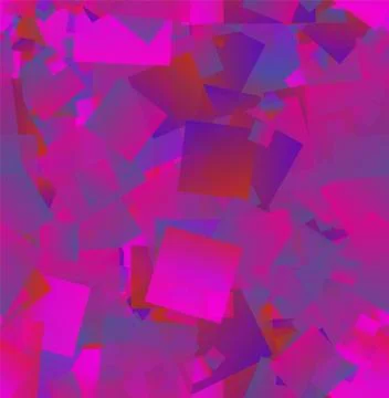 Random vector seamless pattern in squares. Stock Illustration