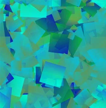 Random vector seamless pattern in squares. Stock Illustration