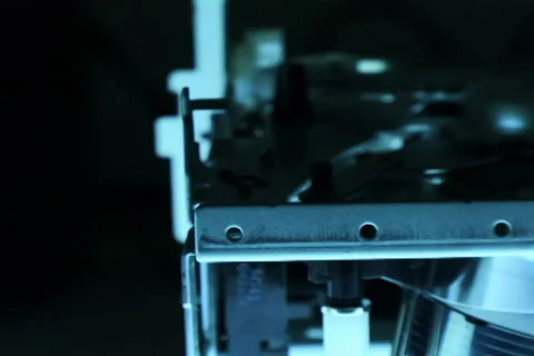 Random view of electronic innards Stock Footage 35726060