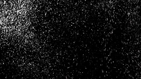 randomly animated white particles on a b... | Stock Video | Pond5