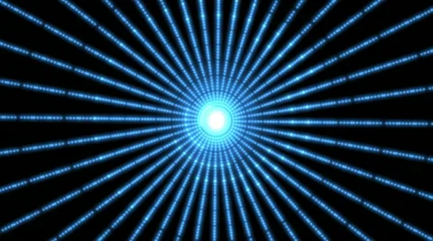 Randomly changing spiral pattern of lights. Stock Footage 12036036