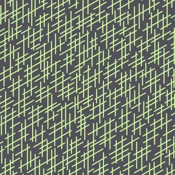 Randomly crossing lines making pattern.Chaotic short lines seamless pattern,c Stock Illustration