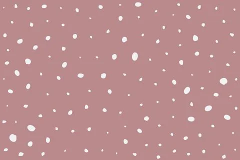 Randomly dotted dusky pink background イラスト素材
