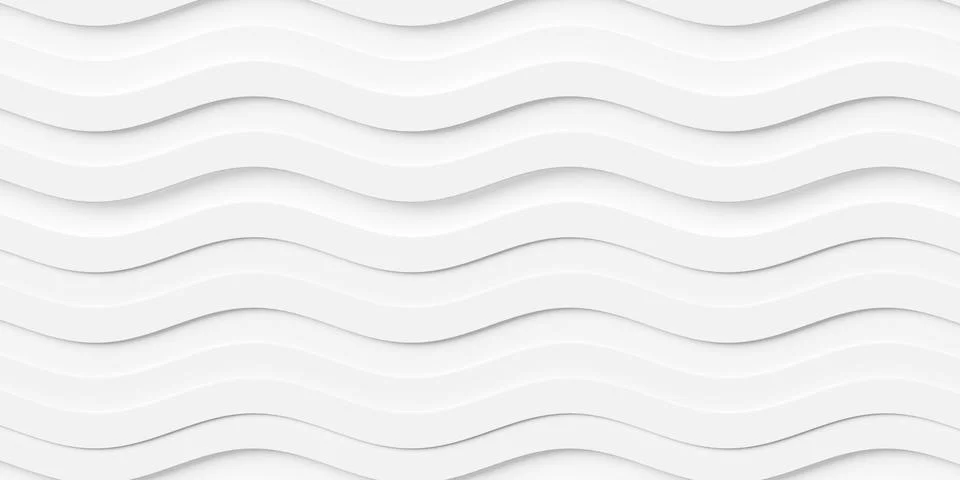Randomly offset horizontal white curved lines or boxes geometry background .. Stock Illustration