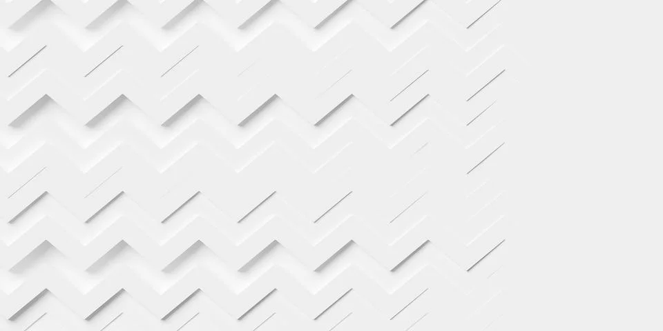 Randomly offset horizontal white zig-zag triangle lines or boxes geometry b.. Illustrazione stock