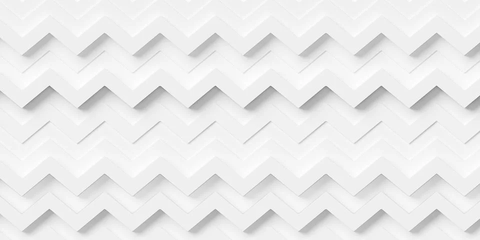 Randomly offset horizontal white zig-zag triangle lines or boxes geometry b.. 库存插图