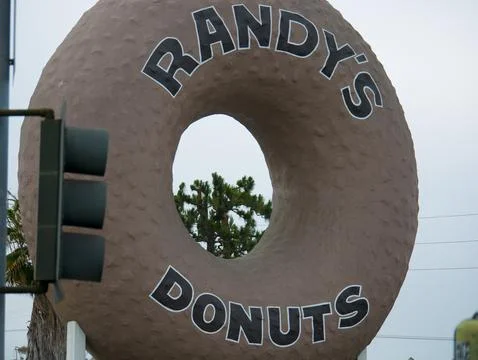 Randy's Donuts Stock Photos