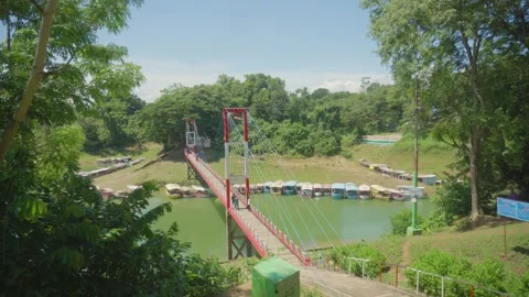 Rangamati Hanging Bridge Stock-Footage 272624205
