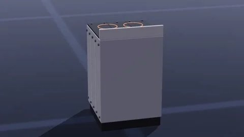 Range appliance 3d loop 3D animation seamless loop Stock Footage 341779459