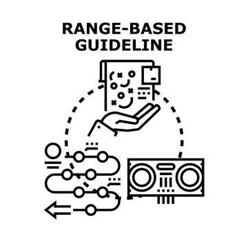 Range based guideline development process and data analysis イラスト素材