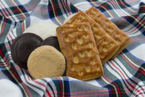 Range of cookies 7 Stock Photos