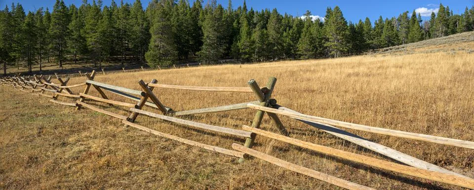 Range Fence Stock Photos