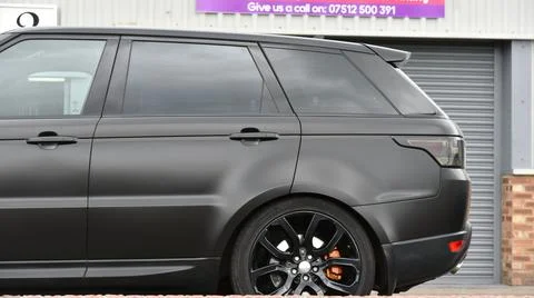 Range Rover back Stock Photos