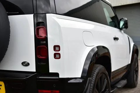 Range Rover Defender Stock Photos