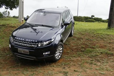 Range Rover Evoque vehicle Stock Photos