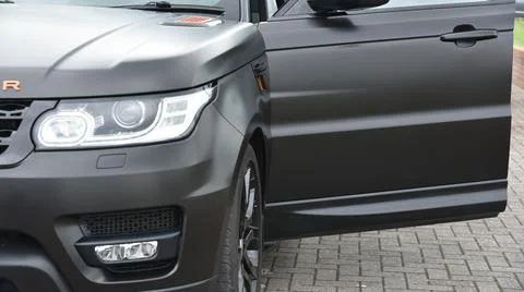 Range Rover front door Stock Photos