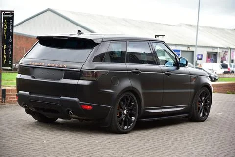 Range rover full Stock Photos