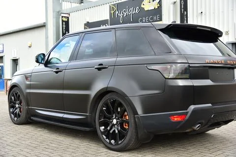 Range Rover near side Stock Photos