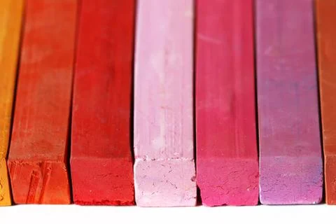 Range of warm colors Stock Photos