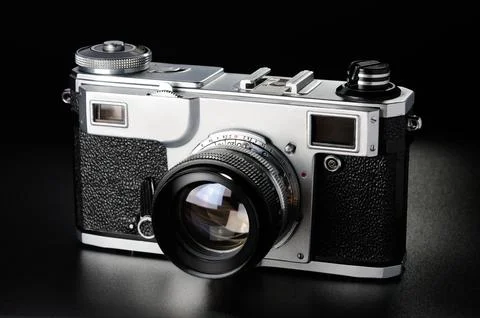 Rangefinder camera Stock Photos