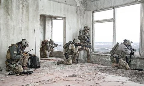 Rangers in action Stock Photos