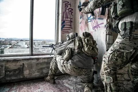 Rangers in action Stock Photos
