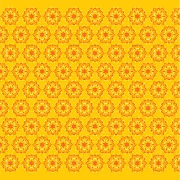 Rangoli design pattern Illustrazione stock