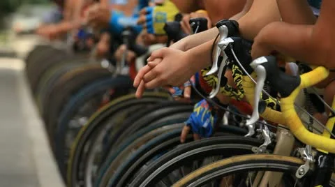 Rank Of Bikes Stock-Footage 22428763