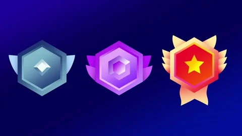 Rank Progression Set Stock Footage 335638039