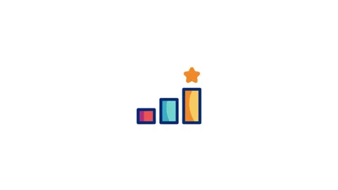 Ranking Animated Icon Stock Footage 320235242