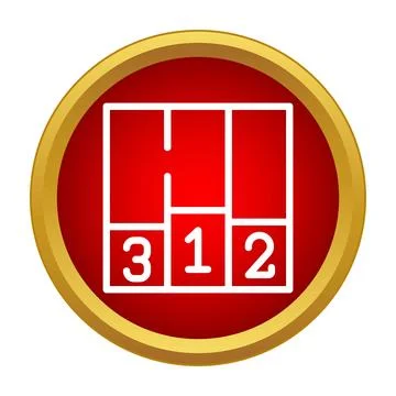 Ranking podium icon showing first second third place Stock Illustration