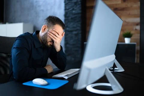 Ransomware Business Computer Malware Privacy Breach Foto stock