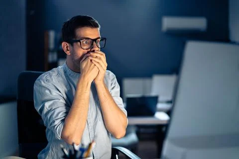 Ransomware Malware Attack. Business Computer Hacked Foto stock