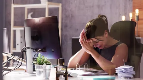 Ransomware Malware Attack. Hacked Business Computer Stock Footage 251178655