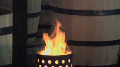 Rant to heat the barrels Stock-Footage 56919037