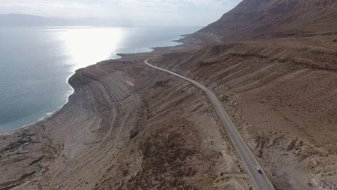 Raos by the Dead Sea Stock Footage 71008482