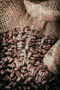 Raosted coffee Stock Photos