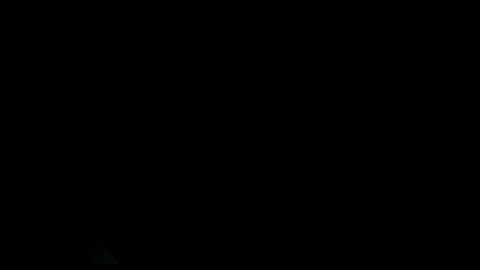 Raotating Soccer Ball in strobe flashlight Stock Footage 90948596