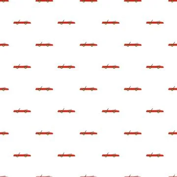 Rap american car pattern seamless vector 스톡 일러스트