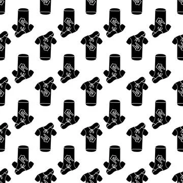 Rap hoodie pattern seamless vector Illustrazione stock