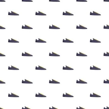Rap sneakers pattern seamless vector Stock Illustration