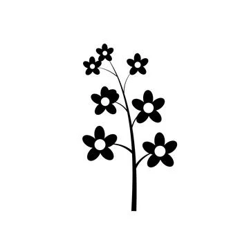 Rape plant icon. Simple illustration of rape plant vector icon for web design Stock Illustration