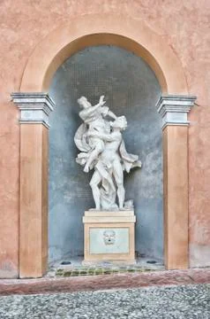 Rape of Proserpina Statue Stock-Fotos