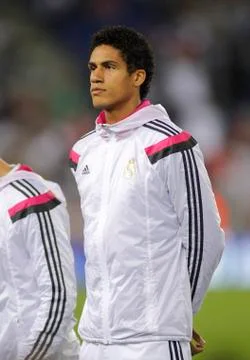Raphael Varane of Real Madrid Stock Photos