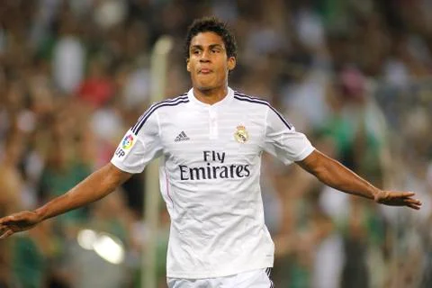 Raphael Varane of Real Madrid Foto stock