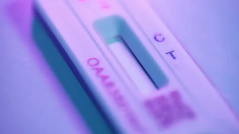 RAPID ANTIGEN TEST  COVID 19 Stock Footage 197993689