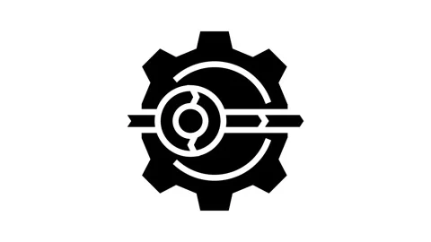 Rapid application development software glyph icon animation Stock Footage 326152031