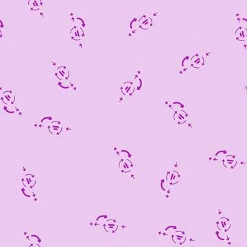 Rapid application development software glyph vector seamless pattern イラスト素材