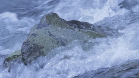 Rapid Flowing River Water Stock Footage 100993392