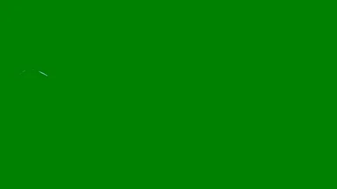 A rapid flowing transition on green screen ideal for high-speed video Stock Footage 301387047